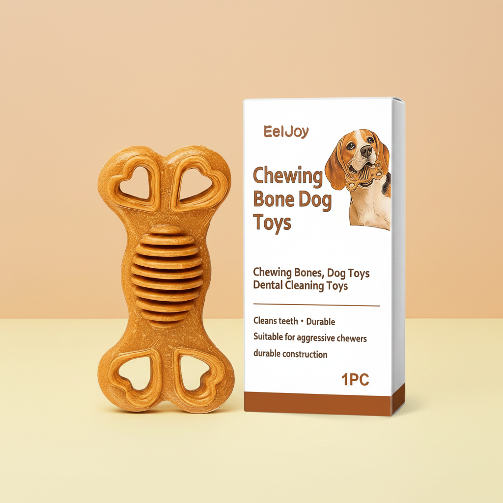 Chewing bone dog toy