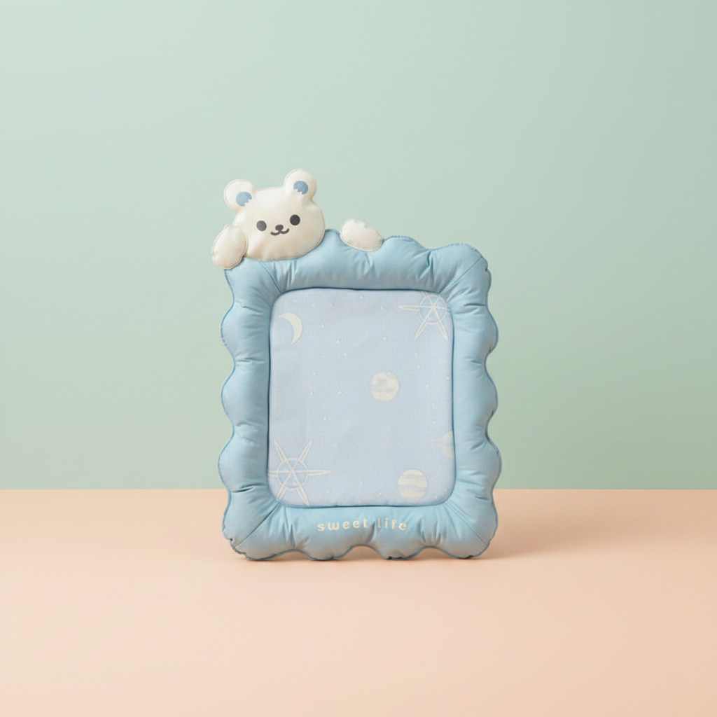 Cooling mat - pastel background